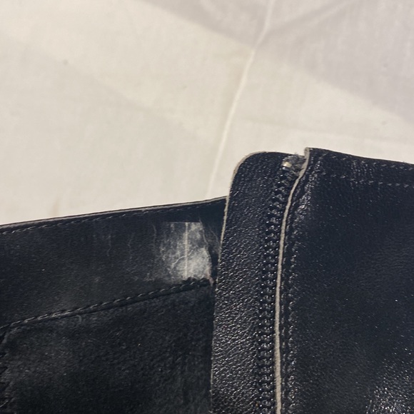 Oscar de la renta black leather booties - Picture 6 of 6